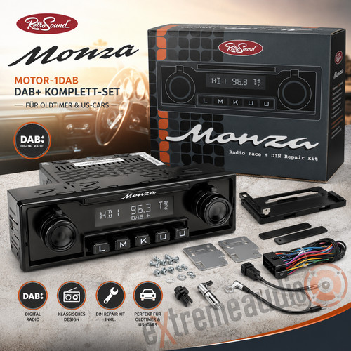 Retrosound rsd monza 1dab set - retrosound, rsd-monza-1dab