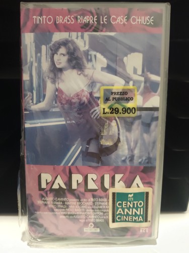 Paprika vhs tinto brass d - paprika,