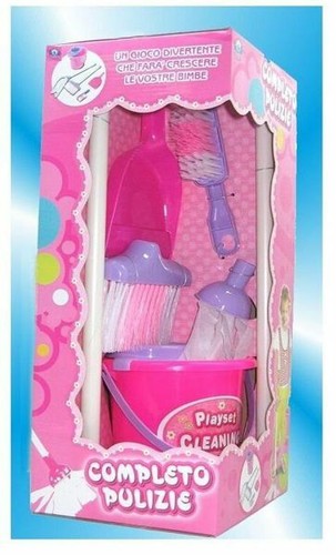 Completo pulizie scopa - x,