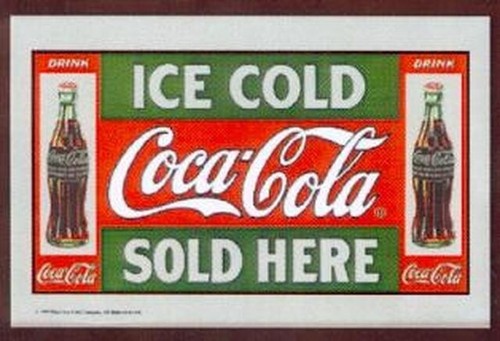 Bottiglia coca cola ice cold - coca,