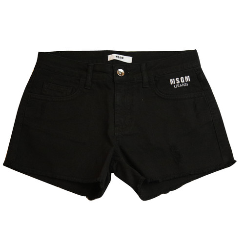 Msgm kids shorts neri - shorts,