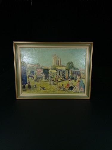 Superbe tableau ancien signé