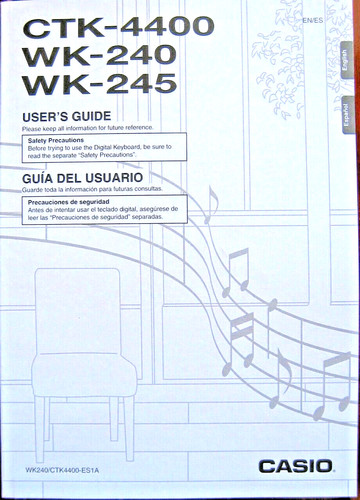 Casio ctk 4400 240 wk - casio, wk-240,