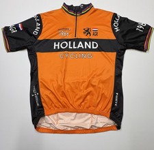 Maglia ciclismo FORTE arancione retrò Jean Stablinski primo vincitore AGR 1966 Olanda