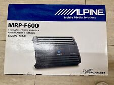 ALPINE MRP-F600 amplificatore di potenza 4 canali / nuovo e scatola originale