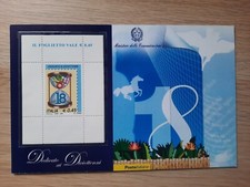 Francobollo 18 anni Blu 2006