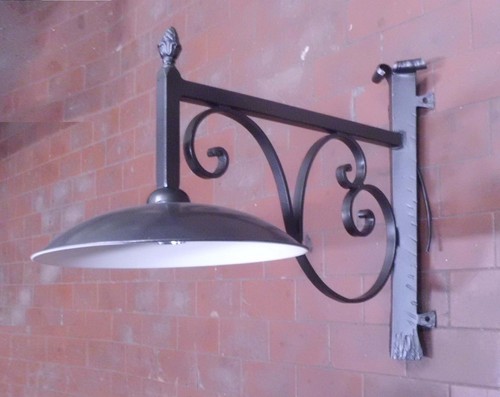 Lampione lanterna acciaio inox - acciaio,