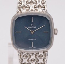 DAU OMEGA De Ville ref. 8338 carica manuale in 18 kt oro bianco 750 del 1976