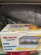 YOGURTIERA YOGURELLA ARIETE MADE IN ITALY CON 6 VASETTI VETRO