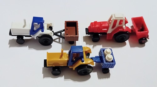 Tractors with trailers model - trailers,