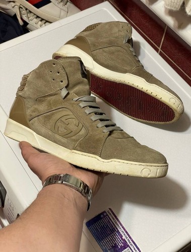 Sneakers alte gucci beige - gucci,
