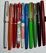 LOTTO PENNE STILOGRAFICHE UNIVERSAL AURETTA MONVIAL LAURIN PRIMA PENNA PELIKAN