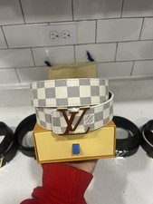 Cintura Louis Vuitton bianca