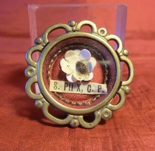 RELIQUIARIO CON RELIQUIA DI