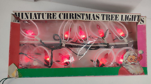 Luci natale vintage - 80, made