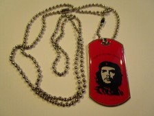 GC- CIONDOLO / COLLANA PIASTRINA MILITARE - CHE GUEVARA