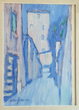 DINO MIGLIORINI (1907 - 2005) DIPINTO ACRILICO SU TAVOLA cm 50 x 70 PAESAGGIO