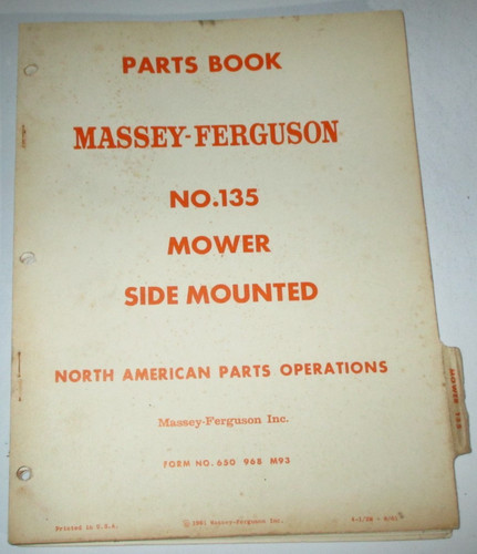 Massey ferguson 135 lato - massey,