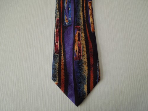 Arcobaleno silk tie seta - arcobaleno,
