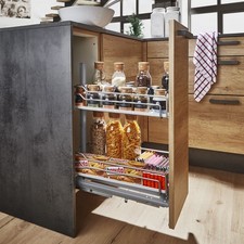 Dispensa Junior III estraibile sottolavello estraibile per armadio set ferramenta da farmacia