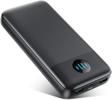 Power Bank 33800mAh, Chip intelligente Caricatore Portatile 3A