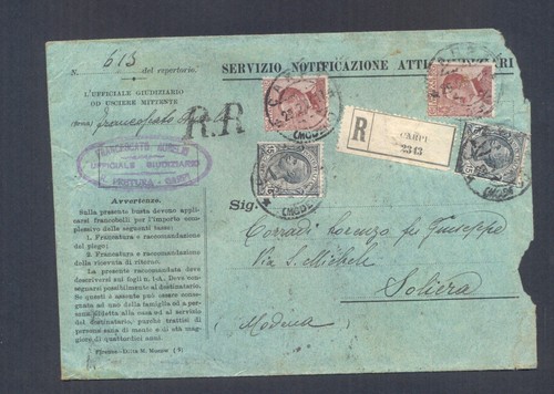 Storia postale racc - postale, racc.