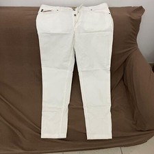 Pantalone Uomo Alviero Martini Prima classe Bianco Taglia 40 americana (ita 54)