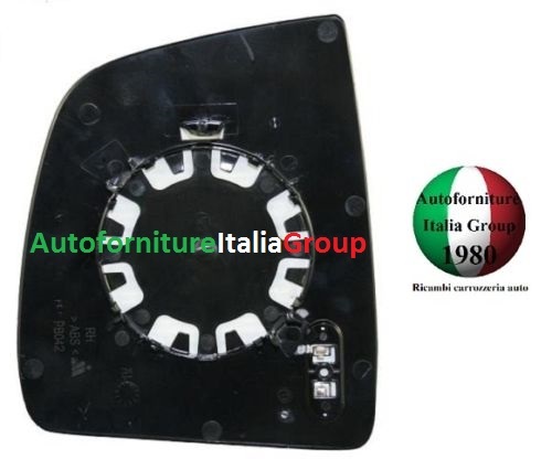 Piastra specchio retrovisore - piastra,