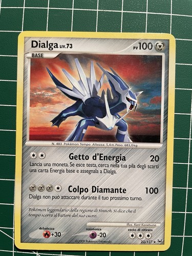 Dialga 127 set platino - dialga,