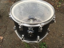 prof. restaurato 14x10 vintage TAMA Imperialstar Tom Tom (1975) - Jet Black