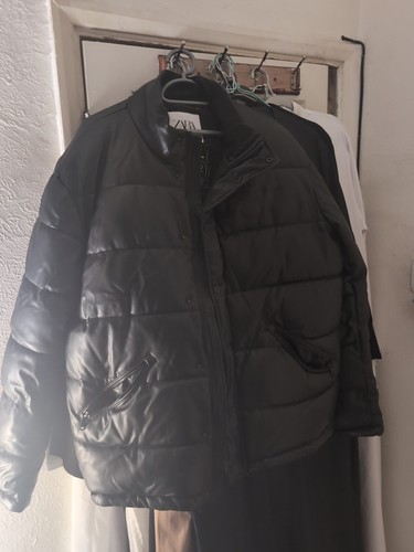 Giacca ecopelle zara - ecopelle, uomo