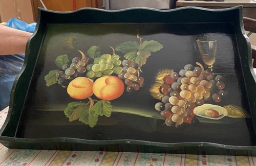 Vassoio decorativo dipinto - , a