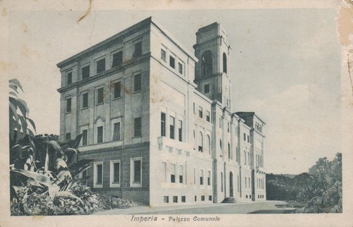 Cartolina imperia palazzo - di,