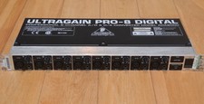Behringer Ultragain Pro-8 Digital ADA8000 ADAT Preamplificatore microfonico 8 canali