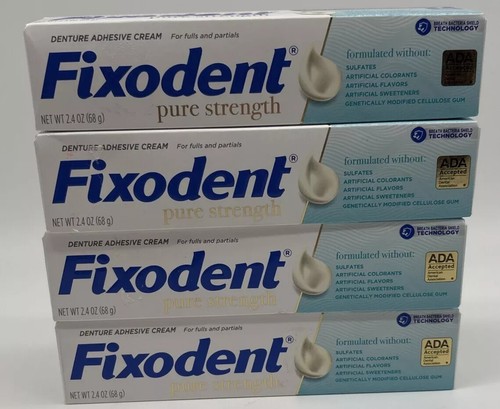Fixodent pure strength - 4x,