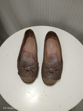 Articolo e3701 ballerine donna Fendi grigio chiaro, numero 36, suola interna 24c