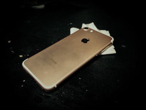 Apple iphone 128gb rose - apple, gold