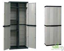 ARMADIO RESINA TREND LINE PORTASCOPE 65x37xH165 4 RIPIANI PIANI 2 ANTE ESTERNO