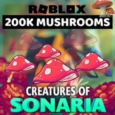 [🟢 ONLINE] 200K Funghi Creature di Sonaria COS 200.000 Funghi ⚡Invio Rapido ⚡