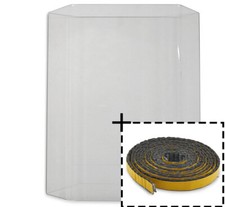 Vitre pour poêles à