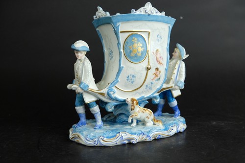 Antica carrozza porcellana - antica,
