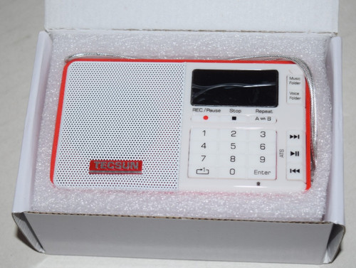Tecsun rosso radio - rosso,