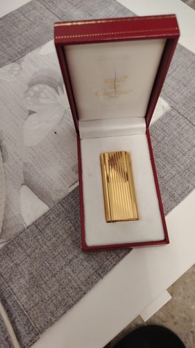 Accendino cartier vintage oro - vintage,