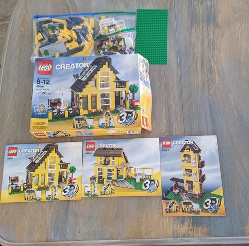 Lego creator beach house - beach, 4996
