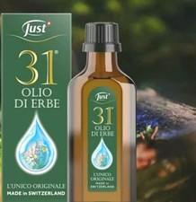 Just Olio 31 unico originale con 31 erbe OFFICINALI 