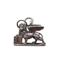 *HH* Ciondolo Argento Leone Marciano San Marco Venezia Ciondolino Charm Pendente