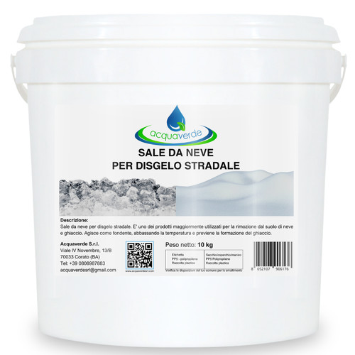 Acquaverde sale per disgelo - sale,