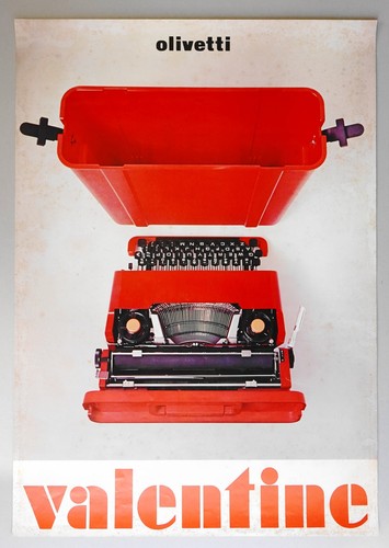 Olivetti valentine poster - valentine,