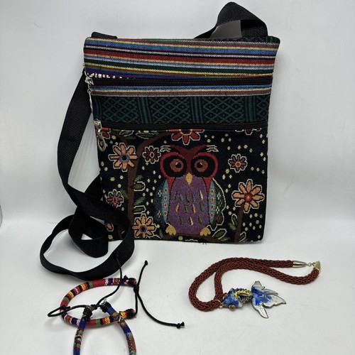Borsa gufo tracolla piccola