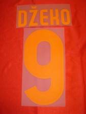 KIT DZEKO 9 ARANCIO X MAGLIA CALCIO ROMA NUOVO  